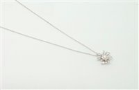 Necklace Bliss Woman Desire in Gold Diamante 0.07 Ct 20067301 - 20067301